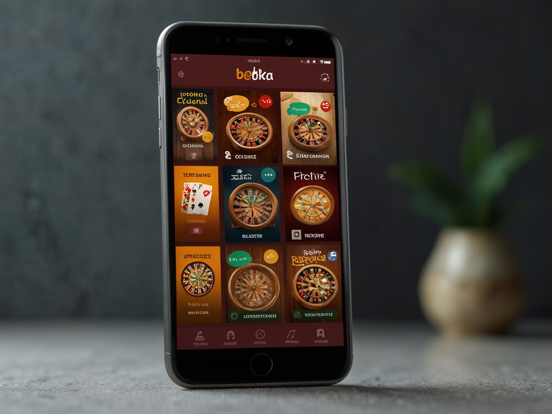 Mobile web interface on device