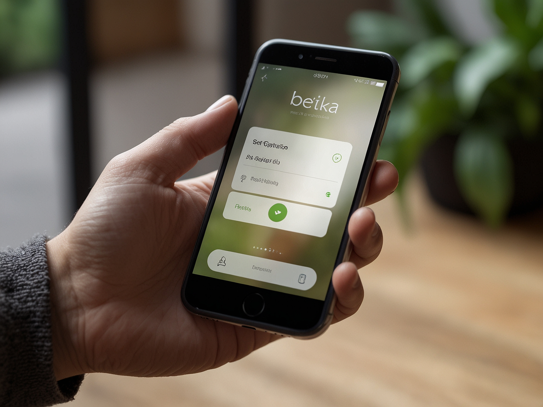 Mobile registration banner